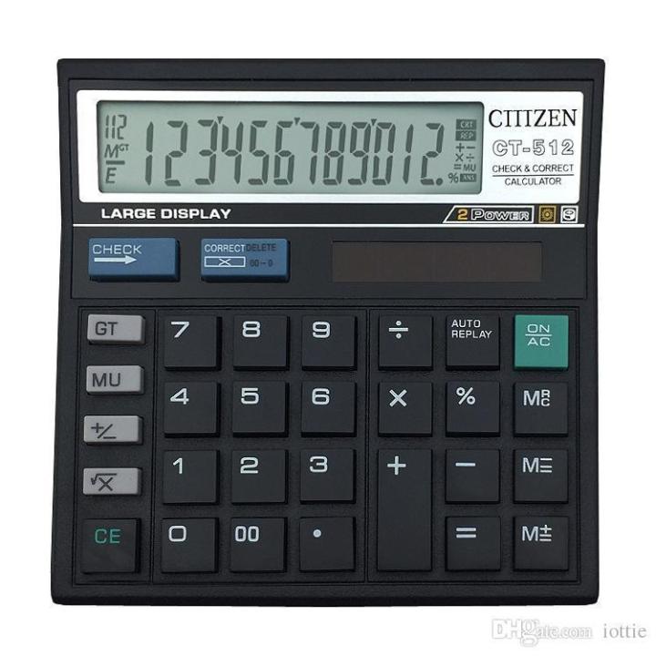 Citizen-CT-512-Calculator-12-Digit /Office stationary /Best quality calculator