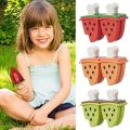 Fruit Shape Ice-cream Molds Kulfi Mould Ice Makers set 04. 