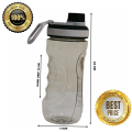 Gym bottle (Aqua Sip) Water Bottle Twist and sip Cap water bottles for Sports , Home , School , picnic and on the go. 