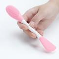 Silicone Brush Wash Face Exfoliating Nose Brush With Replacement Head Clean Blackhead Removal. 