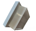 Ventilating Exhaust Fan 99.99% Pure Copper 10 & 12 inch Square Plastic Body. 