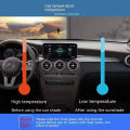 Car Retractable Windshield Anti-UV Car Window Shade Car Front Screen Sunshade Sun Block Auto Rear Window Foldable Sunshade Curtain Protection 50 x 125 cm. 