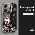Love Bracelet case for Infinix Note 30 4G 5G Back Cover Back Shadow Girl Flower Case Infinix Note 30i 30 40 Pro 30 VIP Zero 30 20 GT 20 Pro X6821 X6851 X6853. 