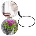 Wall Mount Flower Pot Holder Rings Iron Metal Pot Rings Holder. 