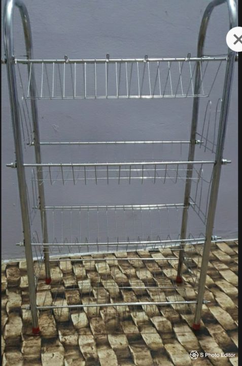 Cromed%20steel%20crockery%20stand/%20dish%20rack%204%20racks%20-%20Image%203
