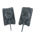 1:144 Model Toy 4D Sand Table Plastic Tiger Tanks World War II Germany Tank. 