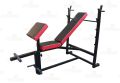 JD Fitness 8-in-1 Heavy Duty Adjustable Gym Bench - 18 Gauge  Weight Bench for Chest Press - Incline, Decline, Flat & 90 Degree Seated Positions - Multi-Purpose Home Workout Exercise Bench. 