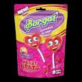 Borgat Heart Beats Lollipops 126 gram pouch (9 Lollipops in one pouch). 