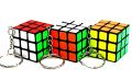 Rubiks Cube 3x3 Stickers Small Key Chain cheap Quality. 