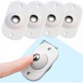 4PC Self Adhesive Pulley 360º Rotating Wheels Mini Swivel Casters Wheels,Universal Wheels For Furniture Various Storage Boxes. 