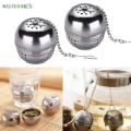 Stainless Steel Mesh Tea Ball Strainer Filter Infuser Chain Style. 