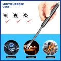 Electric Lighter for Candles Rechargeable Electric Gas Lighter/Plasma Lighter Flameless Windproof USB Lighter 360 Degree Rotate-able Flexible Neck Arc Lighter (Multicolor). 