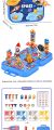 Children's educational DIY Creative Screw Building Blocks Toys  Nut and Screw Combination Set 232Pcs Creative Puzzle Box STEM Toys Nut Shape Match Puzzle Toys Disassembly and Assembly Toy. 