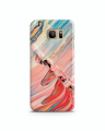 Samsung Galaxy S7 Edge Cover Case- Deep Colorful Marble Case - cute colors. 