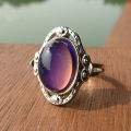 Unisex Mood Changing Color Ring Adjustable Temperature Control Band. 