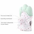 Baby Silicone Mitts Teething Mitten Glove Sound Teether Newborn Chewable Nursing Mittens Baby Teething Mittens Baby Teethers Baby Care Teething mittens to avoid eating muds Baby Teething Gel and toys. 