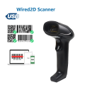 8500 2D WIRE CMOS HANDHELD BARCODE SCANNER (Plug and Play USB Cable). 