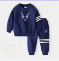 Real Boss By Rich ManPremium Quality and Fashionable Kids Royal Tracksuit - Set Kids Royal Tracksuit Sweatshirt Set Jumper and Bottoms PE Trouser and Shirt - Tshirts For Boys / Tshirts For Girls. 