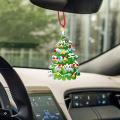 Christmas Window Decorations Christmas Tree Pendant Keychain Festive Acrylic Ornament for Cars Backpacks More Southeast Asian Holiday Decor. 