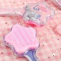 1 Pc Cute Glitter Hair Brush Hair Comb For Princes | Random Colors | Random Designs. 