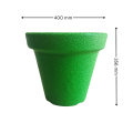 16 Inch Flower Pots Deal | Pack of 6 | HDPE Plastic | Plastic Gamla for Indoor & Outdoor Gardening | Plant Pots for Home, Balcony, Lawn & Office Use | Available in 6 Colours Green, Blue, White, Yellow, Red & Grey.. 