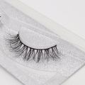 Visofree false eye lashes Natural 100% handmade Crisscross soft 1 pair box glitter packing False Eyelashes 3D Mink lashes A20. 