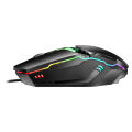 AOQELO AMG2 Wired RGB Gaming Mouse - Mechanical Design, Noiseless, Anti-Slip Gaming Design. 