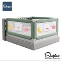 Shopino Baby Bed Rails for Toddlers Vertical Lifting Baby Bed Rail Guard with Lock - 1 Pcs. 