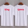 Personalized Printed T-Shirts for Couples Lovers husband wife Girlfriend boyfriend - Customize with Your Name in English or Urdu - Message your name if you want t shirt with your own name - Summer T shirts for boys girls ladies men gents couple. 