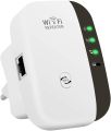 Wifi Booster/Extender, 300Mbps Wi-Fi Range Extender Coverage up to 600 sq.ft Support AP/'Booster Mode and WPS Function, WiFi Extender Device with Ethernet Port and UK Plug. 