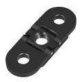 Metal Finger Tripod Mount Adapter Dual Port 1/4 Thread Hole Folding Base for GoPro 10/9/8/Max Sports Cameras Accessories. 