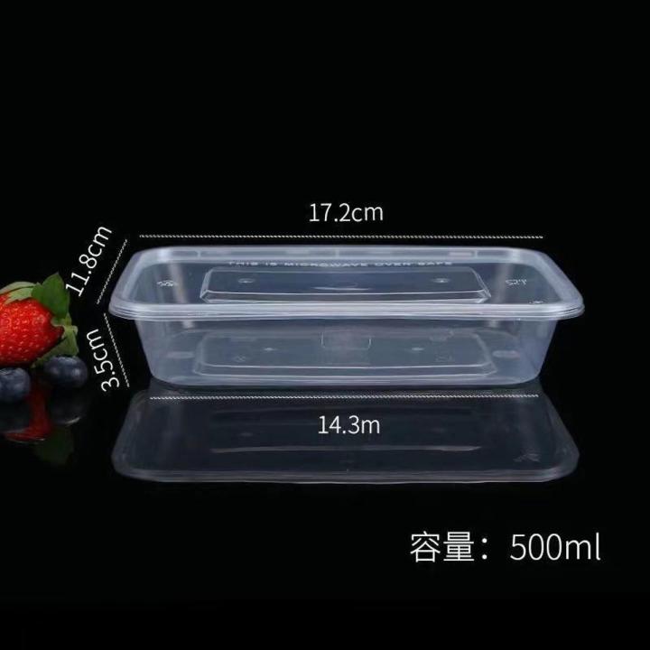 Disposable Lunch Box Wholesale Rectangular Plastic Fruit Preserving Box