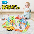 DIY Electric Racing Rail Kids Train Track Model Toy Baby Railway Track-877. 