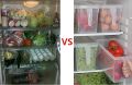 Pack of 3 Fridge Organizer Fresh Spacer Layer Storage Rack Drawer Basket Refrigerator Pull-out Drawers Fridge Freezer Storage Organizer Box with Lid and Handle Door Freezer Container Box Kitchen Organizer Plastic Basket Fruits Vegetable Basket. 