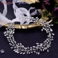 TOPQUEEN HP410 Bridal Headband Wedding Crowns And Tiara Bride Hair Accessories Diamond Headpiece Elegant Rhinestones Headwear. 