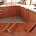 Wood Grain Self-Adhesive Vinyl Wrap Furniture Film Stickers. 