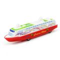 Desktop Ornaments Gliding Sliding Steamship Simulation Collection Cruise Boat Model Model Toy Mini Pull Back Ship Gift for Kids. 
