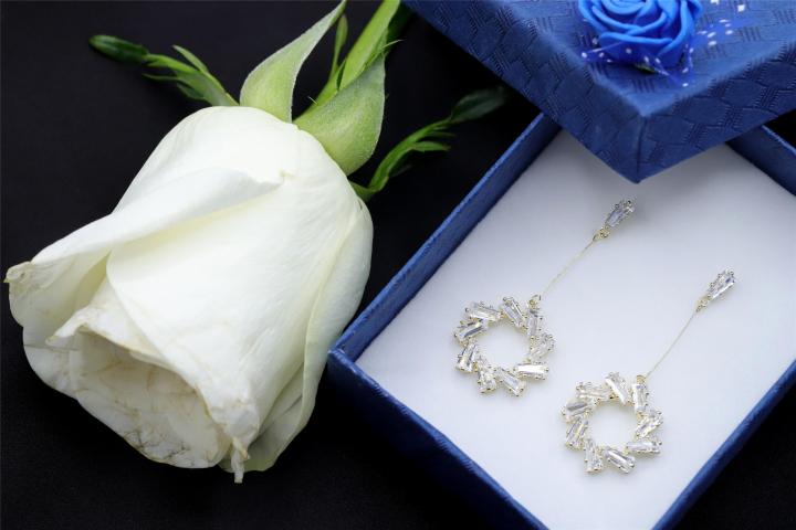 CHARSLAN%20star,%20Gold%20color,%20Ear%20Rings,%20For%20Women,%20Code%200133F%20-%20Image%205