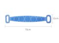 Silicone Back Scrubber Body Cleaning Tools Bath Belt Massage Brush (1 PCS). 