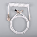 Type-C USB Keyboard TypeC USB Cable Mechanical Keyboard Coiled Aviator Wire 1.5m Cologo. 