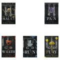 LEGACY OF GOD 5 book set by rina kent (God of wrath , God of pain , God of malice , God of ruin , God of Fury ) by rina kent. 