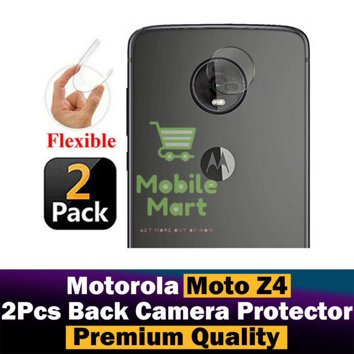 Motorola Moto Z4 Back Rear Camera Protector 9H Gorilla Flexible Protection For Motorola Moto Z4 - 2Pcs