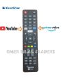 EcoStar Remote For Smart LED TV with YouTub & Netflex & Prime Video Button. 