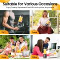 High Performance & Fast With Warranty – Juicer - 380 ml – Juicer Machine – Mini Juicer Machine – Blender – Blender Machine – Rechargeable Smoothie Maker For Travel, Gym, Office & Home – Perfect For Shakes, Juices & Smoothies Anywhere. 
