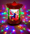 Battery Operated Horse Riding Carousel Ride Toy With 3D Lights and Music For Kids. 