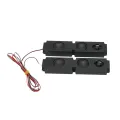 NANLIY- 2PCS 8OHM 10W Long box Full Range Subwoofer Speaker Diaphragm LCD Advertising Machine Monitor TV Speakers. 