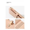Korean women's long wallet stone pattern bi-fold cute zipper purse long women wallets. 