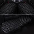Plush Fabric Car Seat Cover Front Rear Cushion Breathable Protector Mat Pad Auto Accessories Universal Size. 