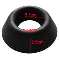 Ball Holder,Ball Stand Basketball Football Soccer Rugby Plastic Display Holder,Black. 