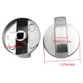 6Pcs Cooker Knobs,6mm Gas Stove Knobs Stove Replacement Metal Knobs for Kitchen Gas Oven Knobs. 